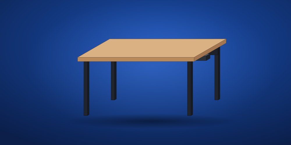 Straight Workstation Desk
